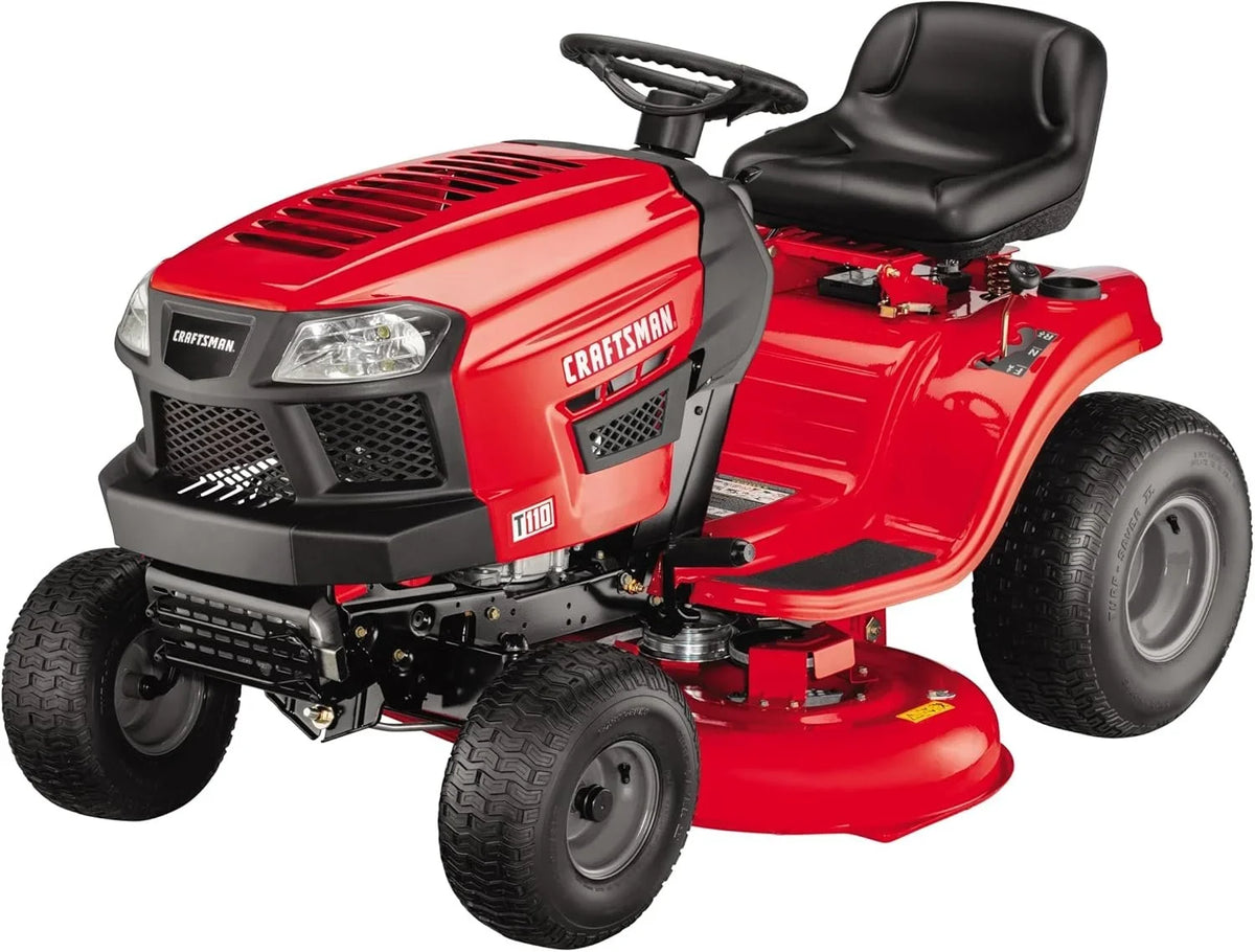 CRAFTSMAN 42″ Gas Riding Lawn Mower – Gear Drive Riding Mower | TSH