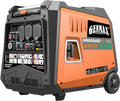 GENMAX GM8500iAED Dual Fuel Inverter Generator – 8500W/6500W, 50A, Remote Start & CO Sensor