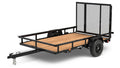 5×8 ft Utility Trailer – Heavy-Duty Single Axle Open Cargo & Equipment Hauler | TDS