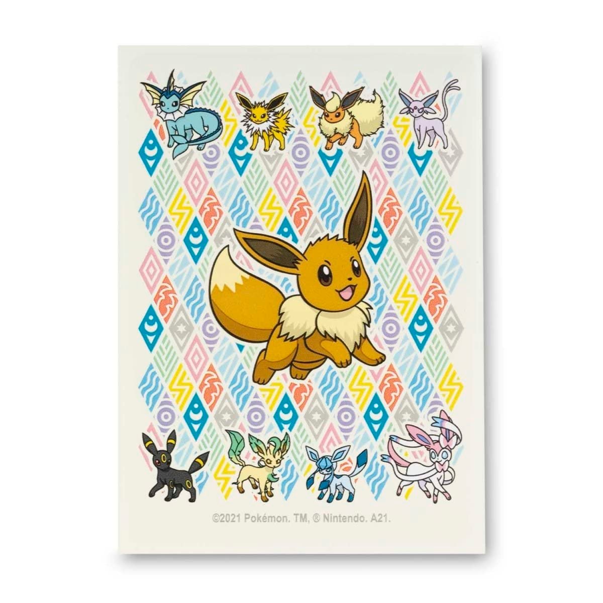 Pokemon TCG: Eevee Prismatic Card Sleeves (65 Sleeves)