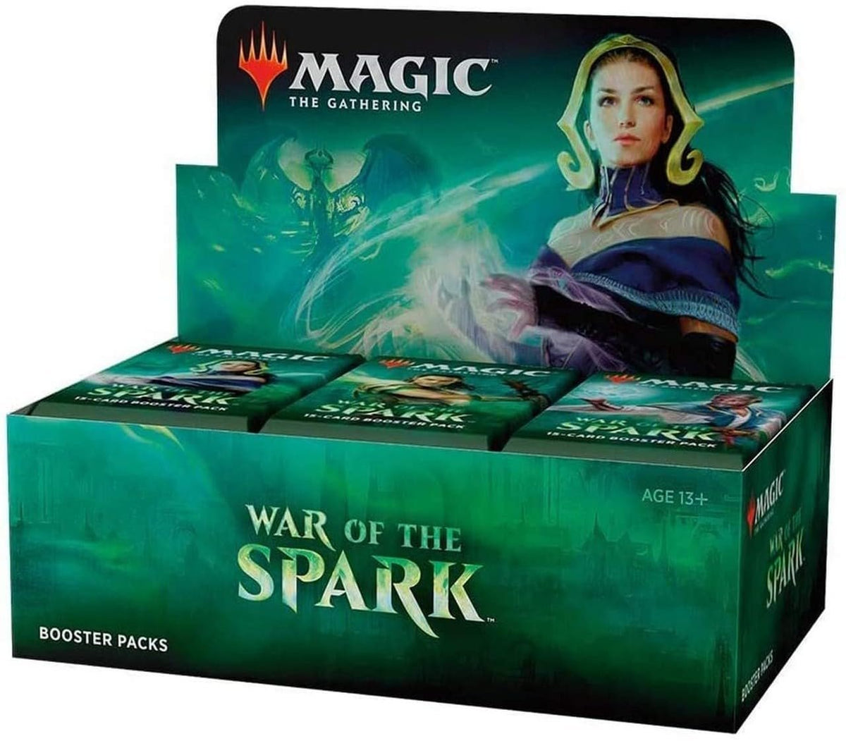 Magic: The Gathering War of The Spark Japanese Booster Box | 36 Booster Packs | Planeswalker in Every Pack