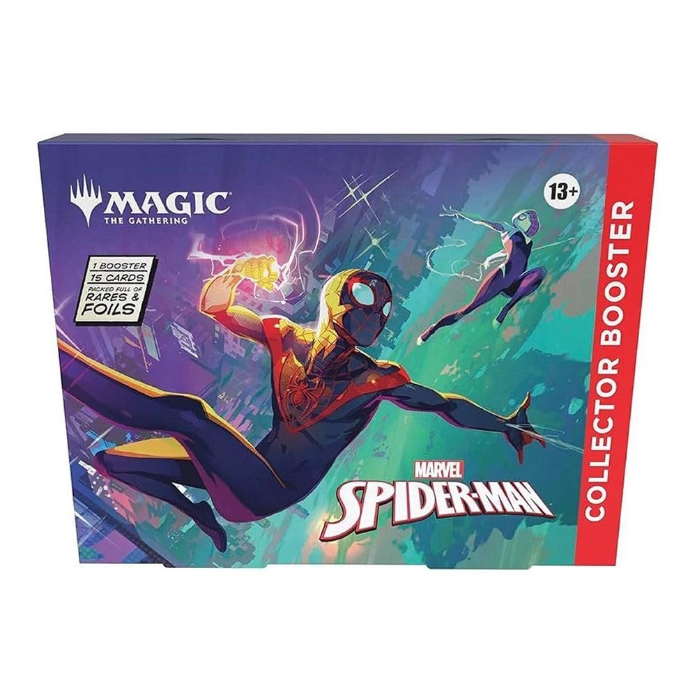 Magic: The Gathering Marvel's Spider-Man - Omega Collector Booster Pack (1 Pack of 15 Cards)
