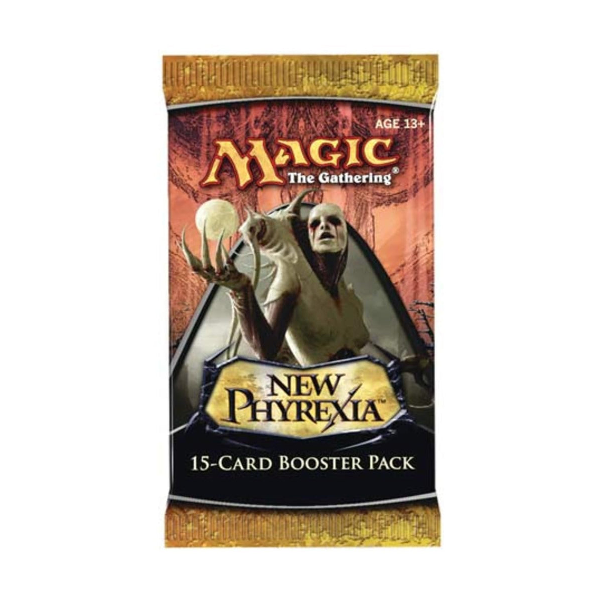 1 (0ne) Pack of Magic the Gathering: MTG New Phyrexia Booster Pack (15 Cards/Pack)