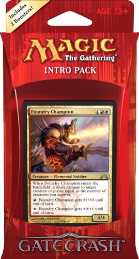 Magic the Gathering (MTG) Gatecrash Intro Pack: Boros Battalion (Includes 2 Booster Packs)