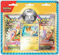 Pokemon Trading Card Game TCG - 2 Booster Packs, Scarlet and Violet and Paldea Evolved with Pawmot Promo Card and Coin