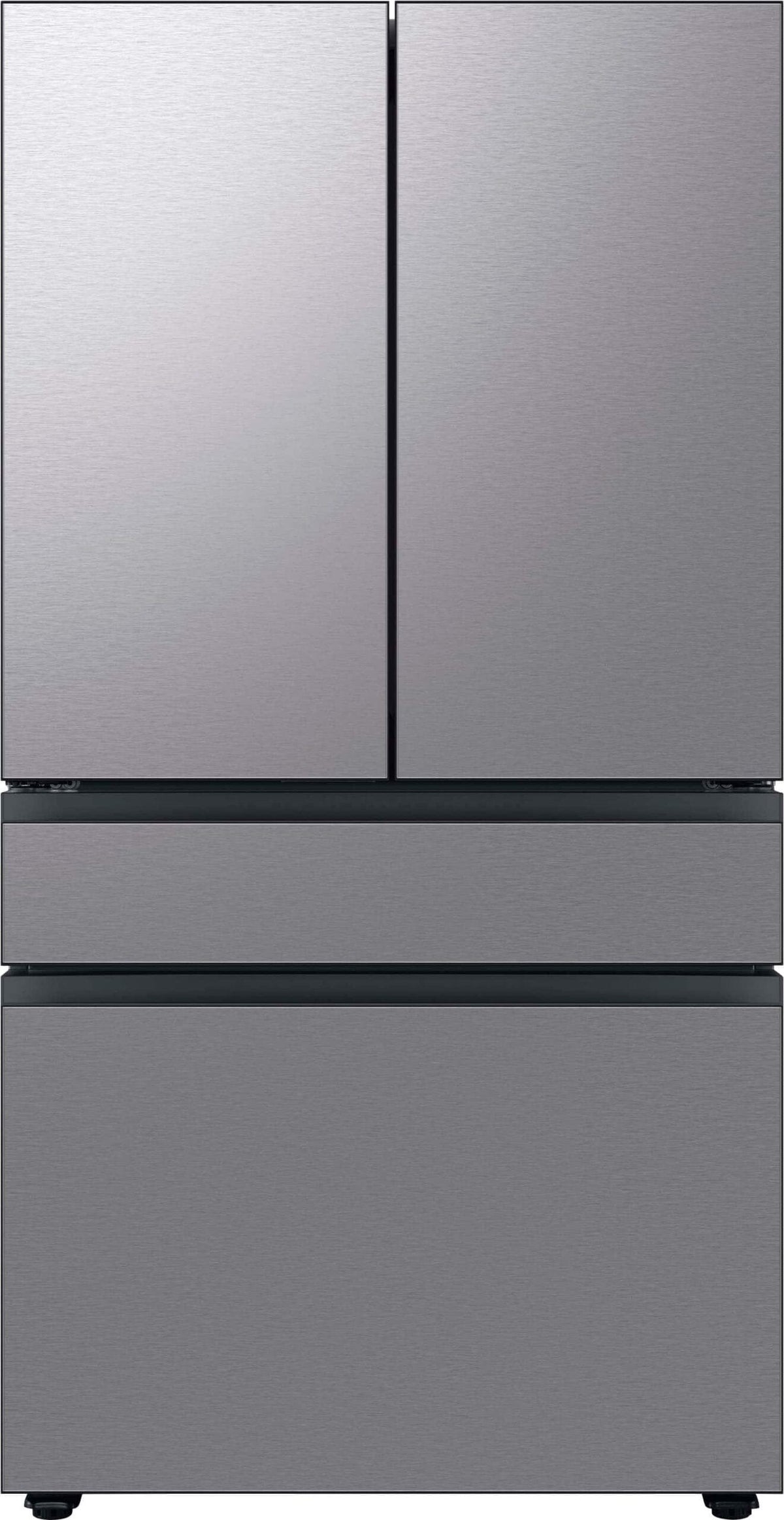 Samsung BESPOKE 36-Inch 29 Cu. Ft. 4-Door French Door Smart Refrigerator with Beverage Center – Stainless Steel