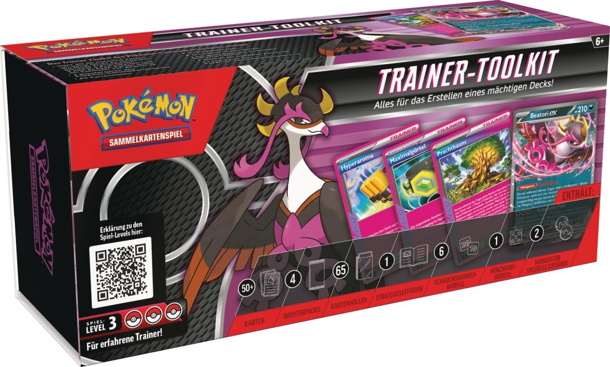 Pokémon - Trading Card Game: Trainer Toolkit (Over 50 Useful Cards, 4 Booster Packs & More)