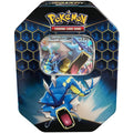 Pokemon SM11.5 Hidden Fates Gx Tin- Gyardos + 1 of 3 Foil Pokémon-GX Cards + 4 Booster Pack, Multicolor