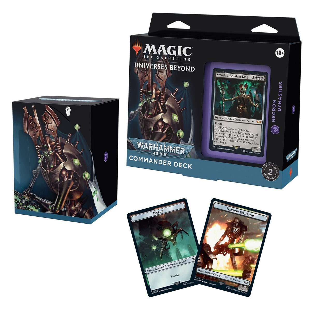 MTG Warhammer 40,000 Necron Dynasties – Commander Deck