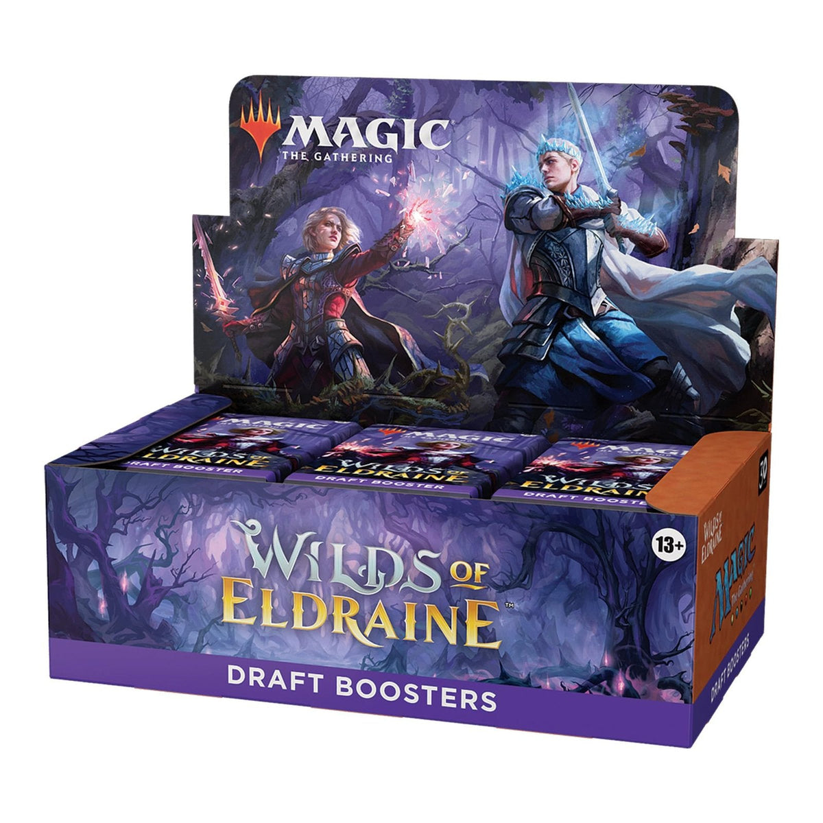 Magic: The Gathering Wilds of Eldraine Draft Booster Box - 36 Packs (540 Magic Cards)