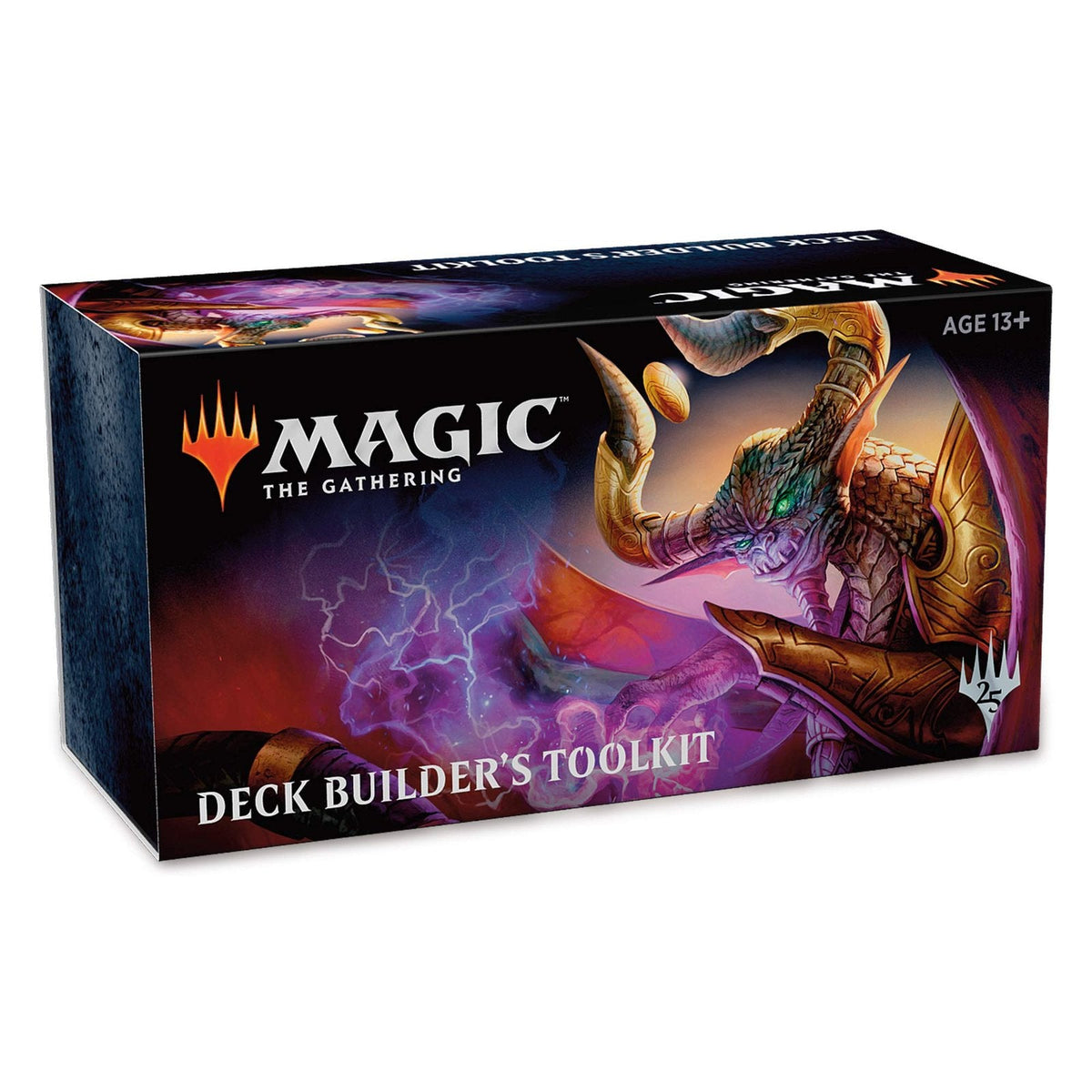 Magic: The Gathering Core Set 2019 (M19) Deck Builders Toolkit | 4 Booster Pack + 125 Cards | Accessories