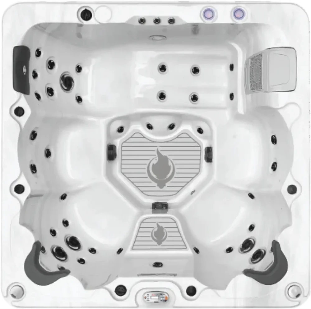 Liberty Spas LYS6000 Luxury Hot Tub – 6-Person Spa with 46 Jets, 240V