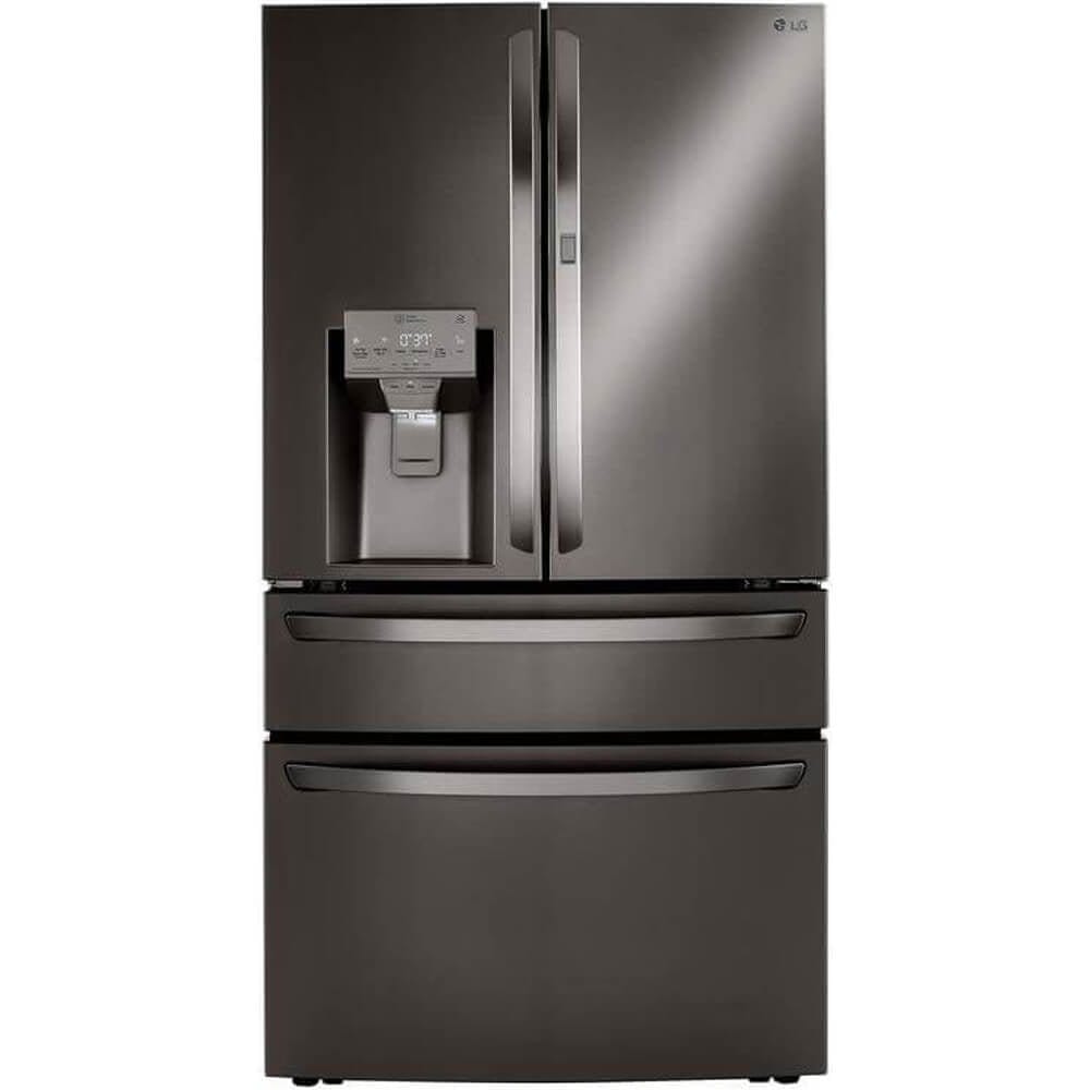 LG 30 Cu. Ft. Smart French Door Refrigerator – 36″ Stainless Steel | TSH