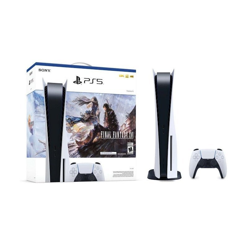 Sony PlayStation 5 PS5 Blu-ray Edition Final Fantasy XVI Console Bundle (US Plug)