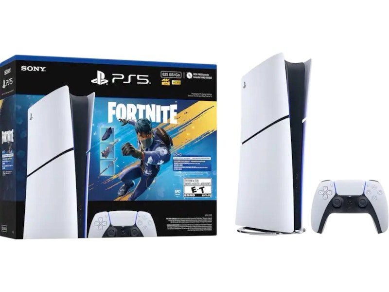 Sony PlayStation 5 PS5 Digital Fortnite Floweing Chaos Console (US Plug)