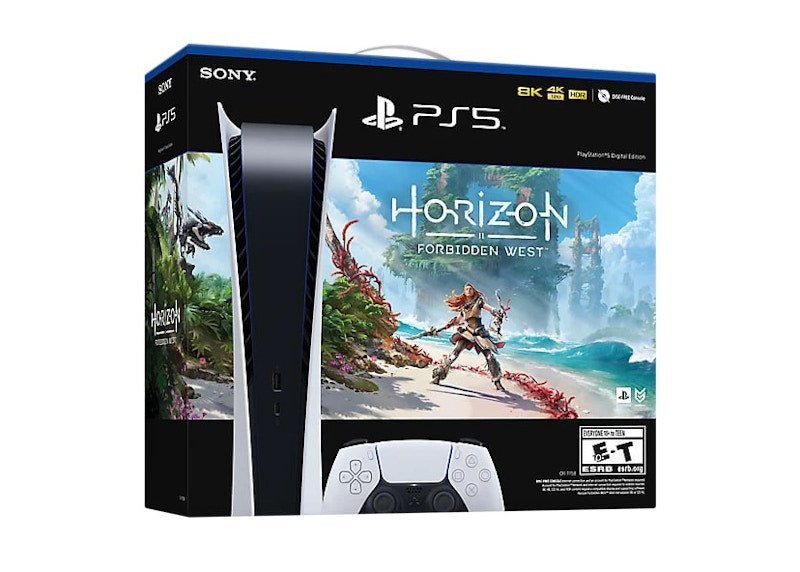 Sony PlayStation 5 PS5 Digital Horizon Forbidden West Console Bundle (US Plug) 1000032114 / 1000032006