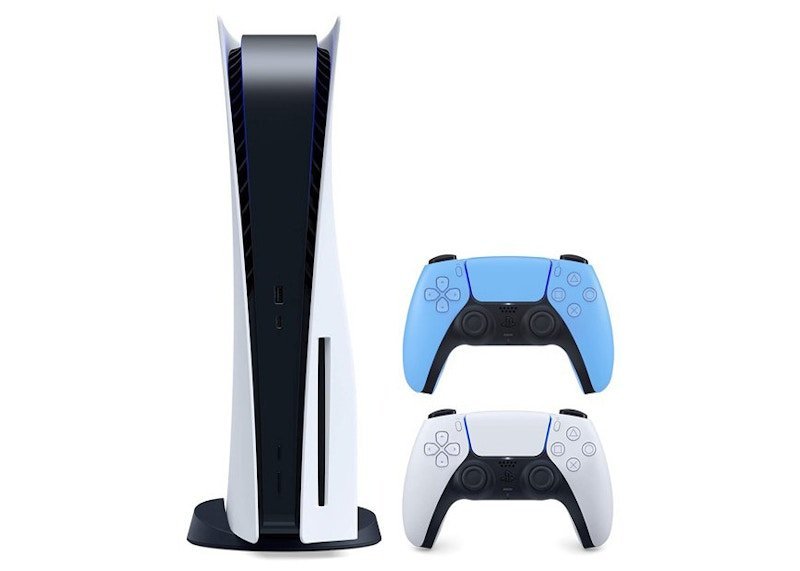 Sony Sony Playstation 5 PS5 Disc Console with Extra DualSense Wireless Controller Bundle (US Plug) 3005718-3006394/3006634