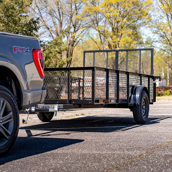 6×12 Utility Trailer – Heavy-Duty Single Axle Open Cargo & Equipment Trailer | TSH