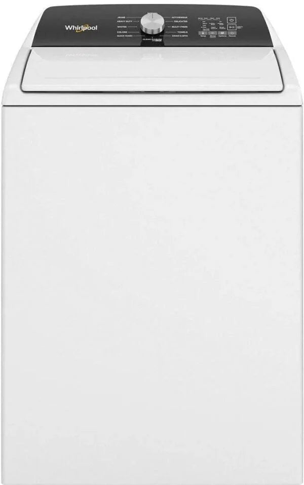 Whirlpool 4.5 Cu. Ft. Top Load Washer – High-Efficiency Washing Machine with Built-In Water Faucet | TSH