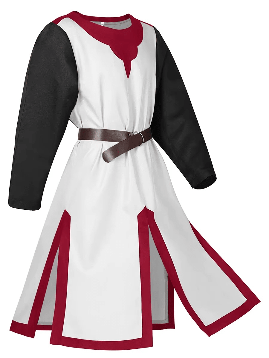 Men's Viking Tunic | Templar Crusader Medieval Costume for LARP & Cosplay