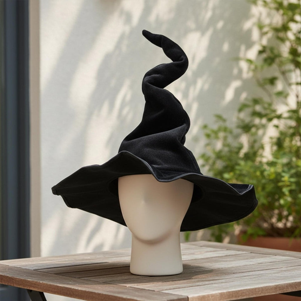 Gothic Witch Hat, Halloween Cosplay Costume Accessory
