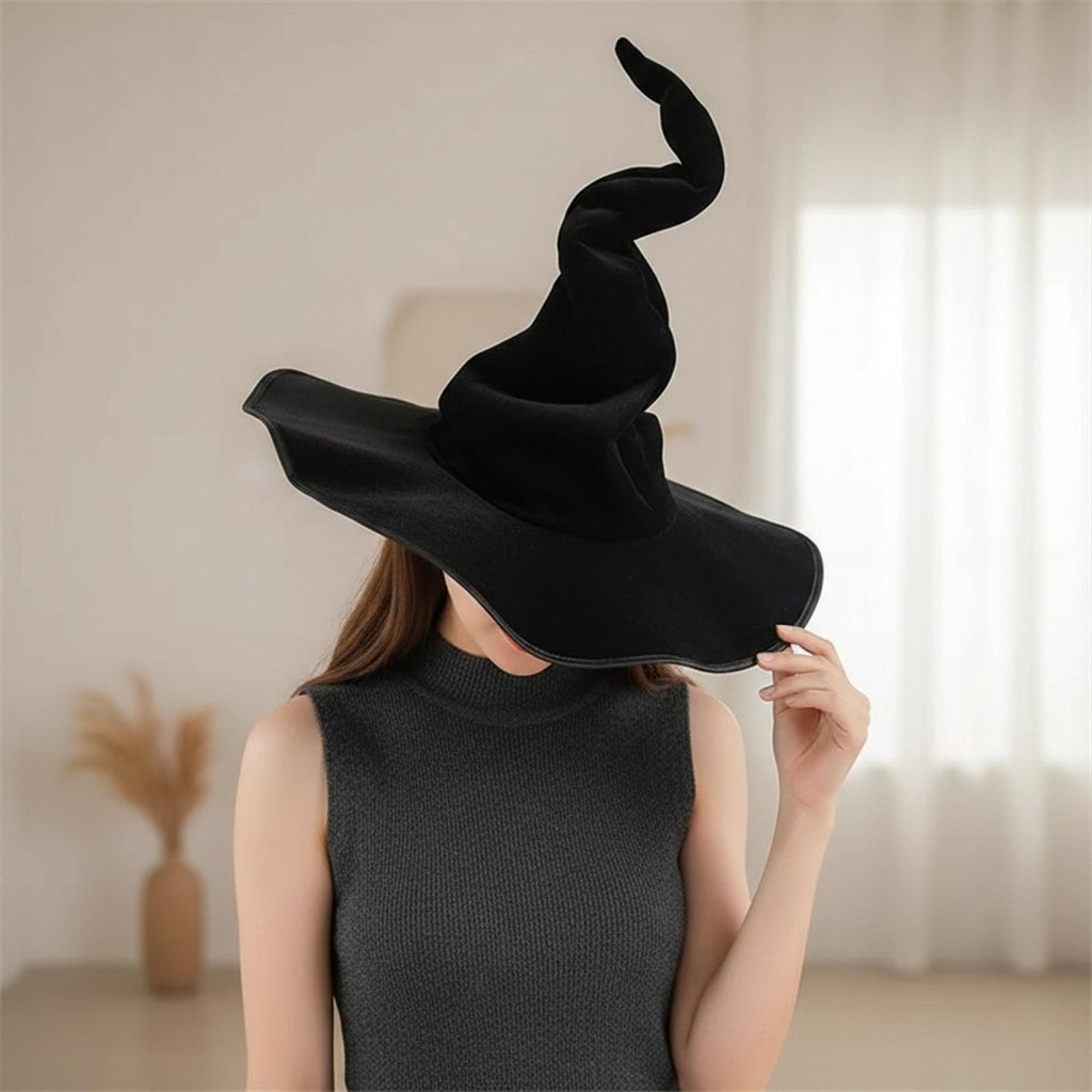 Gothic Witch Hat, Halloween Cosplay Costume Accessory