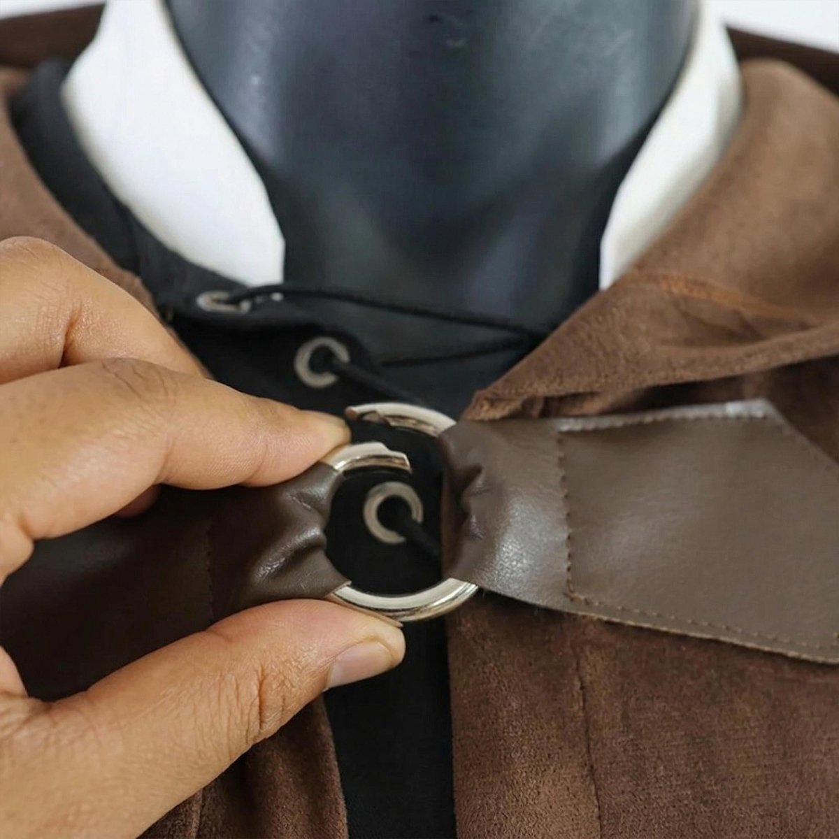 Medieval Hooded Cloak, Renaissance Fantasy Cape, Viking Larp Costume Cloak, Wizard Gothic Cosplay Hooded Cape