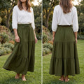 Boho Skirt Set Summer Outfit