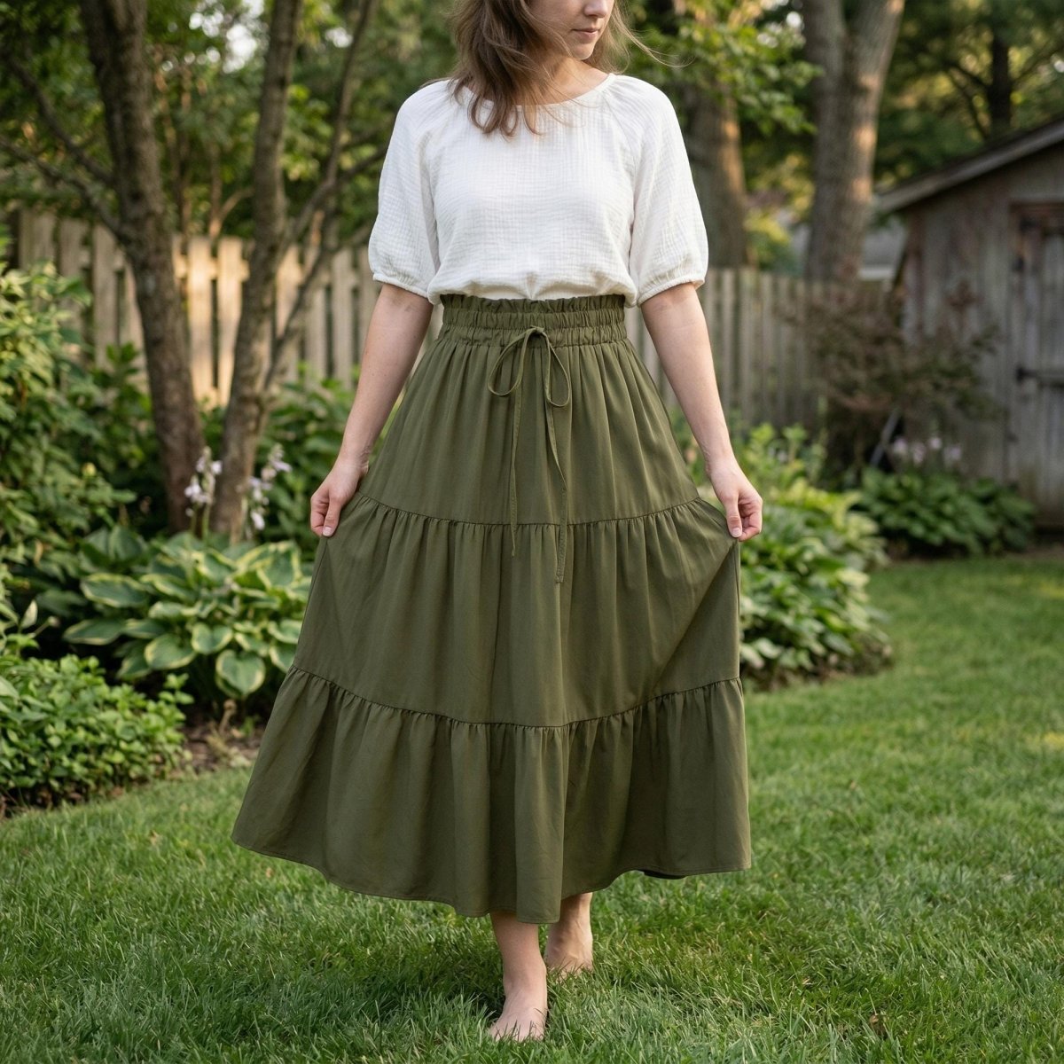Boho Skirt Set Summer Outfit