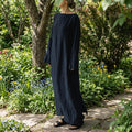 Wrap Linen Dress with Belt
