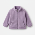 Girls Fleece Jacket - Lavender Cloud