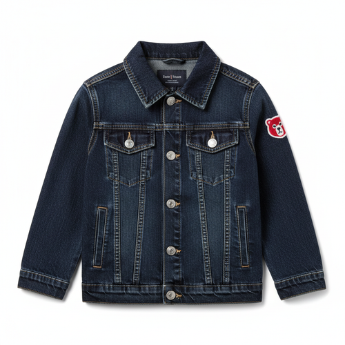 Boys Denim Jacket - Dark Wash