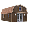 Best Barns Richmond 16×32 ft. Wood Shed Kit – Large Outdoor Storage Building | TSH