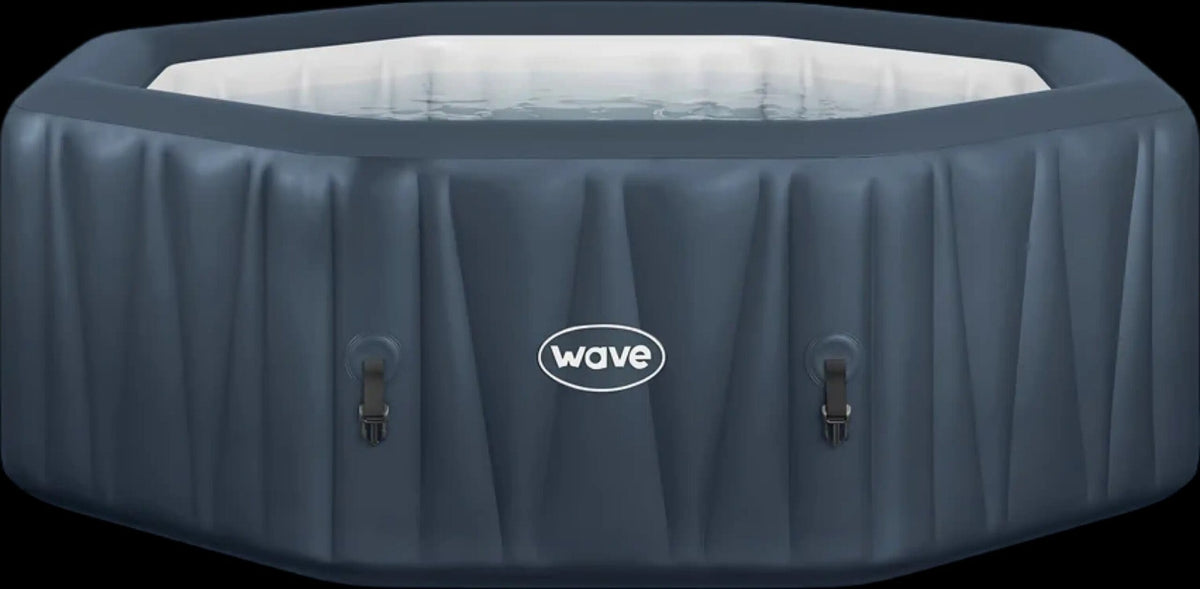 Wave Atlantic Inflatable Hot Tub – 6-Person Round Spa with Integrated Heater