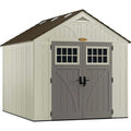 Suncast Tremont 8×10 Outdoor Resin Storage Shed – Durable Garden & Backyard Storage | TSH