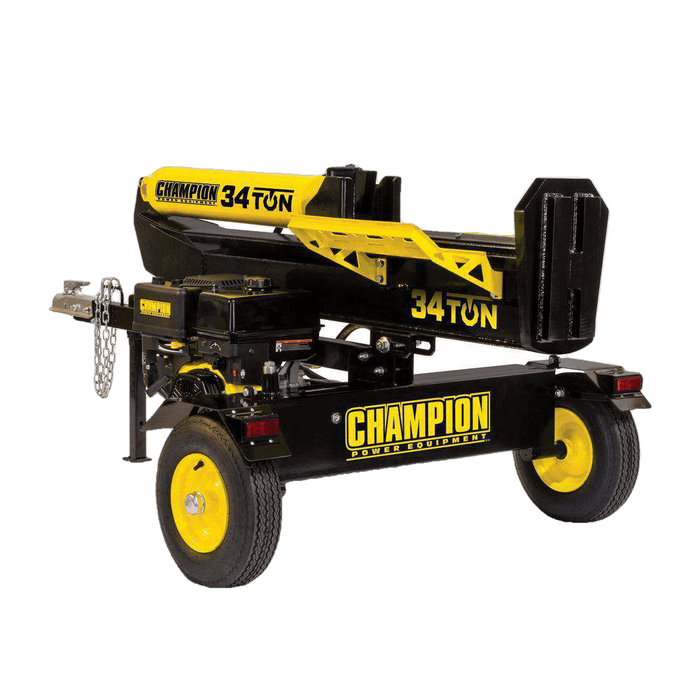 Champion 100425 34-Ton Log Splitter – 338cc Gas Engine with Horizontal & Vertical Splitting | TSH