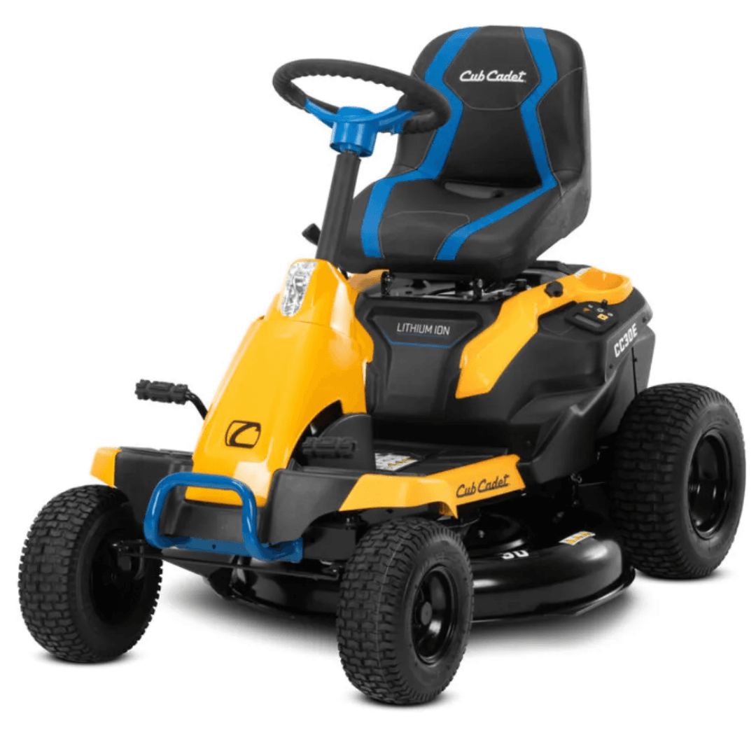 Cub Cadet CC30E 30″ 56V MAX Electric Riding Lawn Mower – Lithium-Ion Battery Powered | TSH
