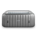Wave Pacific Inflatable Hot Tub – 6-Person Square Spa with Integrated Heater